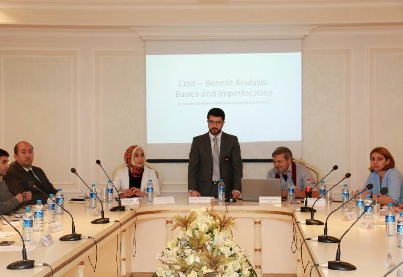 Trainings on “Benefit-cost analysis” was held at the Center for Analysis of Economic Reforms and Communication