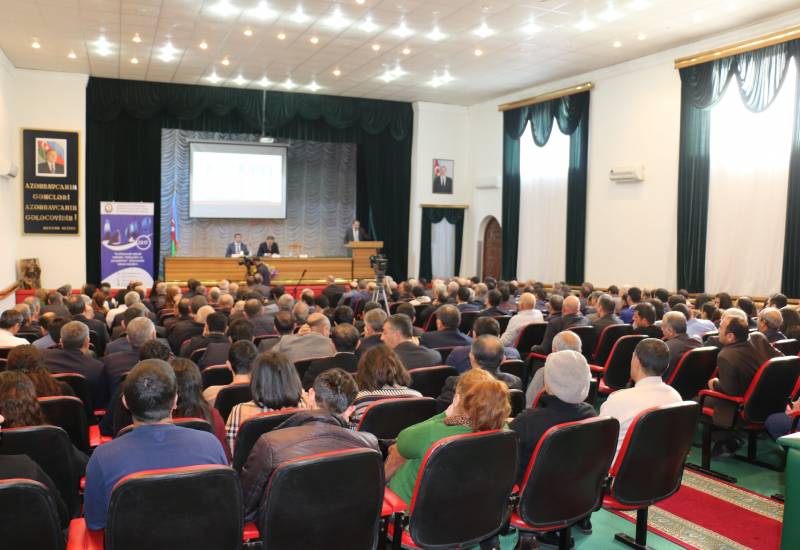 Regional Public Discussion on “Economic Reforms in Azerbaijan: Achievements and Prospects” Held in Mingachevir