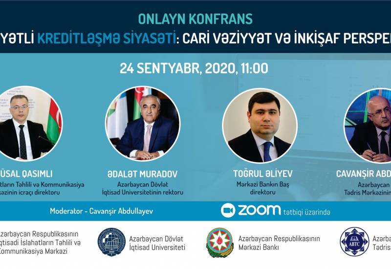 Conference on “Responsible Lending Policy: Current Situation and Development Prospects” to be held