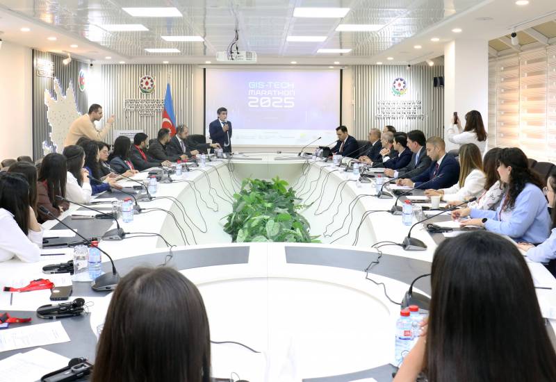 The awarding ceremony of the winners of the "GIS-Tech Marathon 2025" took place at the CAERC