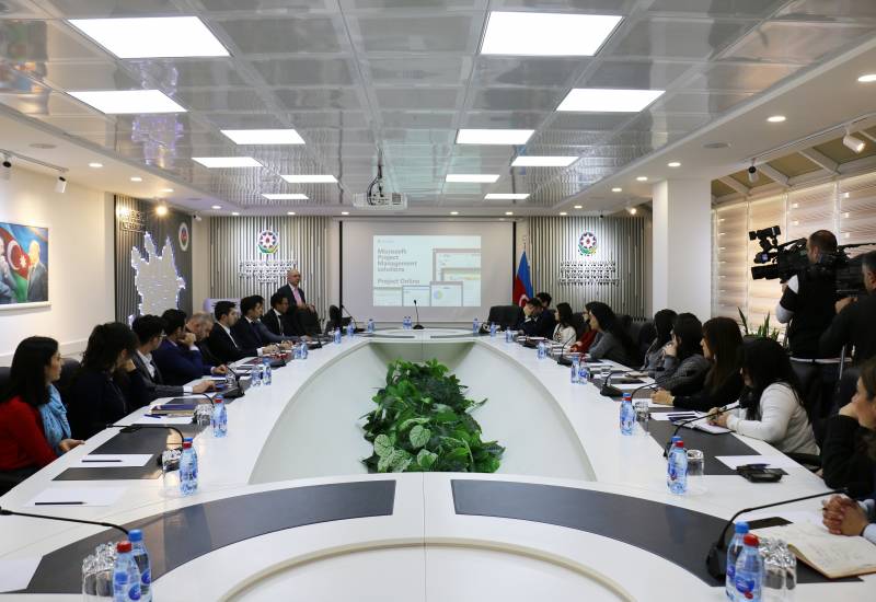 EnterpriseAzerbaijan.com and Microsoft Hold Training on Project Management