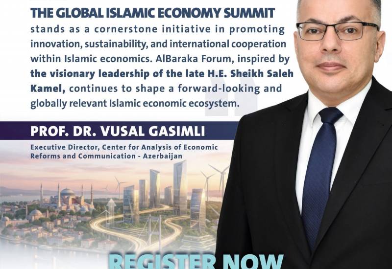 Vusal Gasimli will participate in the 3rd Global Islamic Economy Summit