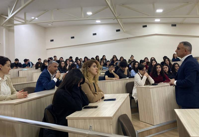 The info session of the "Startup School 3" project was held at Western Caspian University