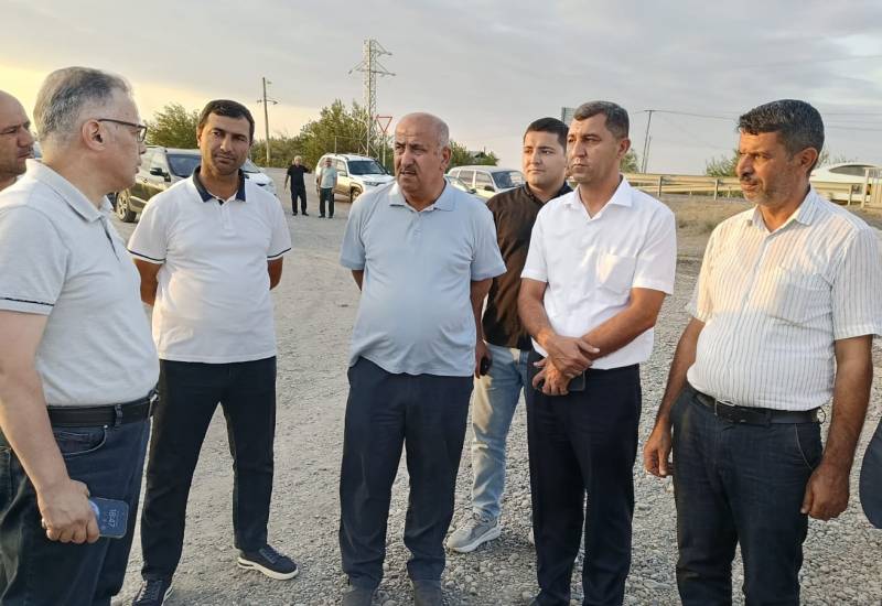 İİTKM nümayəndələri Su Strategiyası çərçivəsində monitorinqləri cənub bölgəsində davam etdiriblər