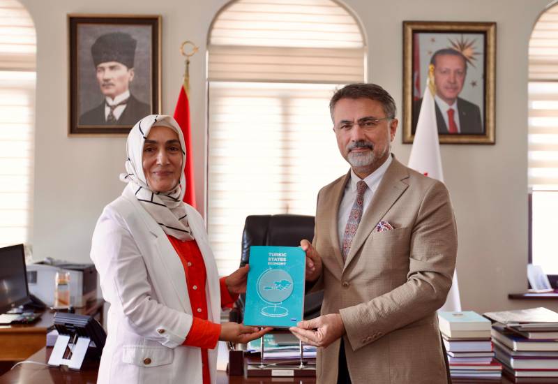 Head of the TWRC met with the rector of Fatih Sultan Mehmet University