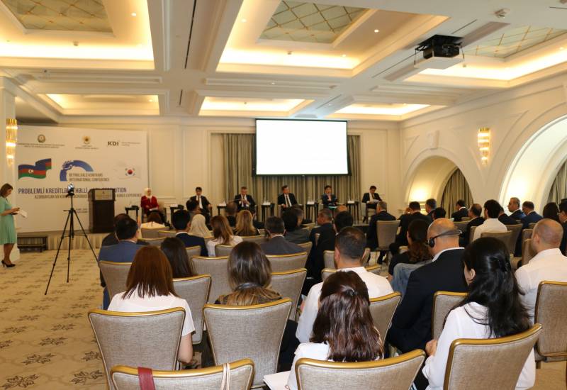 Bakıda “Problemli kreditlərin həlli: Azərbaycan və Koreya Təcrübəsi” mövzusunda beynəlxalq konfrans…