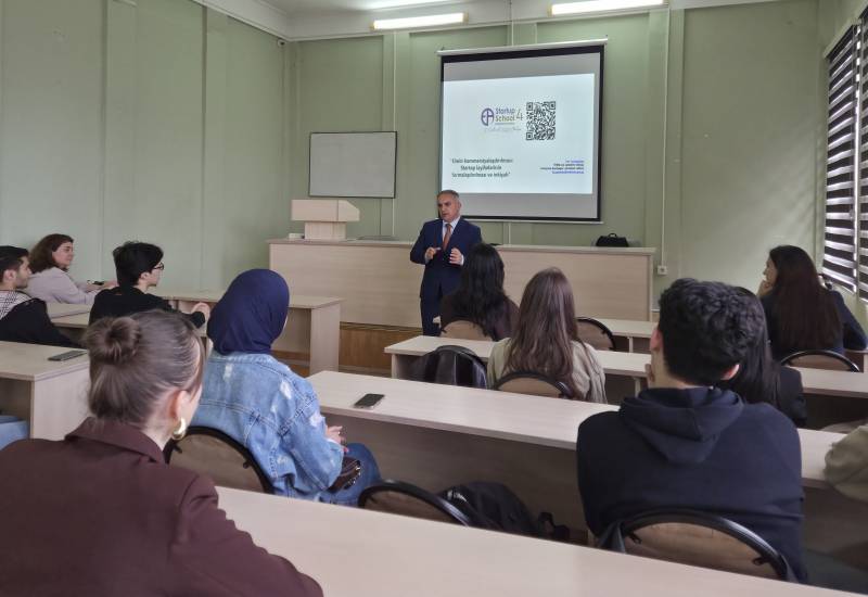 The "Enterprise Azerbaijan" portal held training at AMU within the framework of the "Startup…
