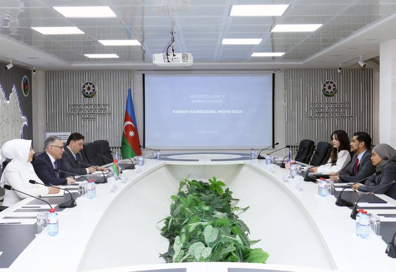 Vusal Gasimli received the Malaysian Ambassador to Azerbaijan