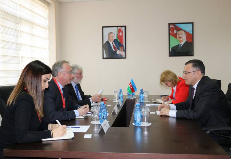 Vusal Gasimli Meets with BP Delegation