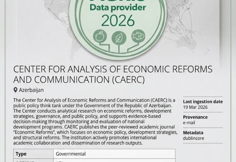 İİTKM BMT-dən mükafat aldı