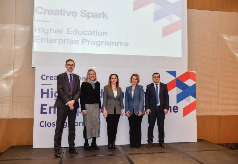 “Creative Spark” layihəsinin yekun forumunda Enterprise Azerbaijan portalı ilə birgə görülən işlərdən…
