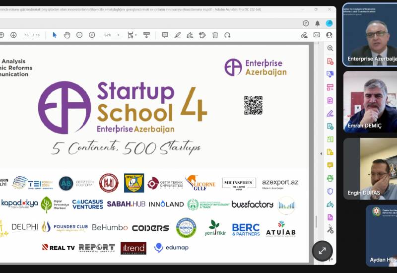 “Enterprise Azerbaijan” portalı Niğde Universitetinin Texnoparkı ilə birgə 
infosessiya keçirib