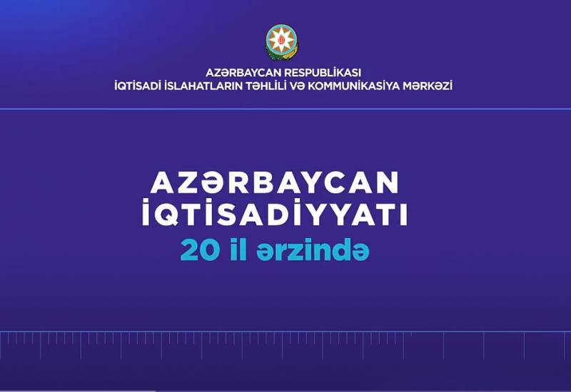 İİTKM-in yeni layihəsi “Azərbaycan iqtisadiyyatı 20 il ərzində” videoçarxlar silsiləsinin ilk sayı yayımlanıb