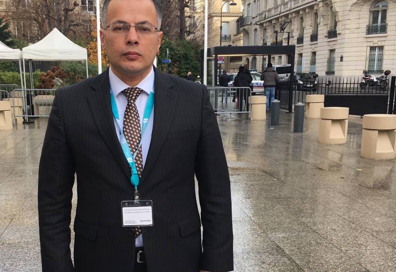 Vusal Gasimli Spoke at the “Eurasia Week” Event in Paris