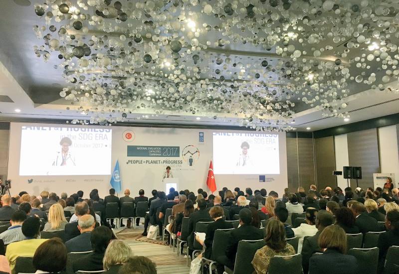 CAERC Representative Participates in National Evaluation Capacity Discussions in Istanbul