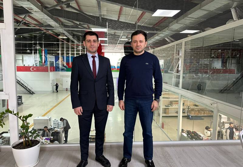 "Azexport" portal visited the production facility of "Ata Pack" LLC
