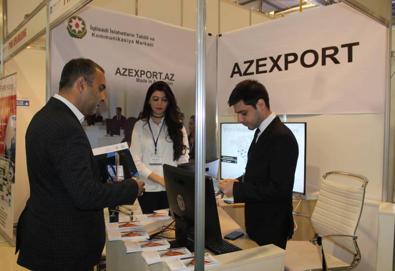 Azexport ilk dəfə beynəlxalq sərgidə