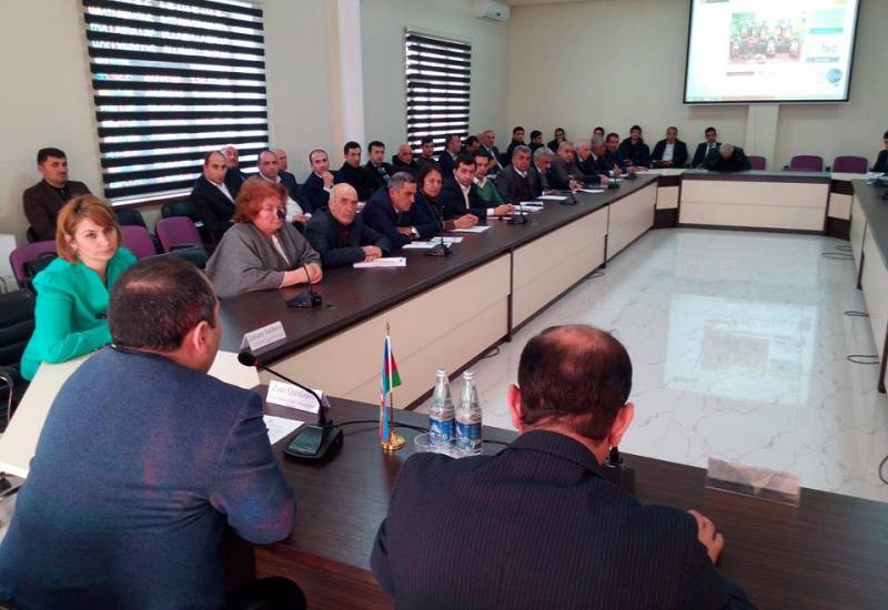 Azexportun Xaçmazda keçirdiyi görüşdə yüzdən artıq sahibkar iştirak edib