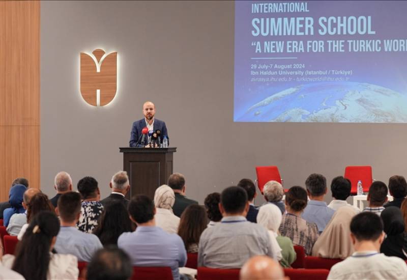 The head of TWRC attends the Summer School of the Turkic states