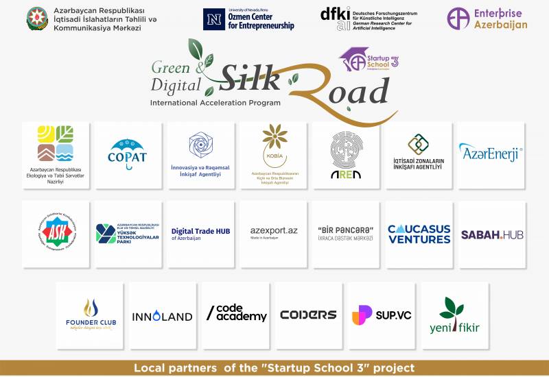 The number of local partners of the "Startup School 3" project of the "Enterprise Azerbaijan"…