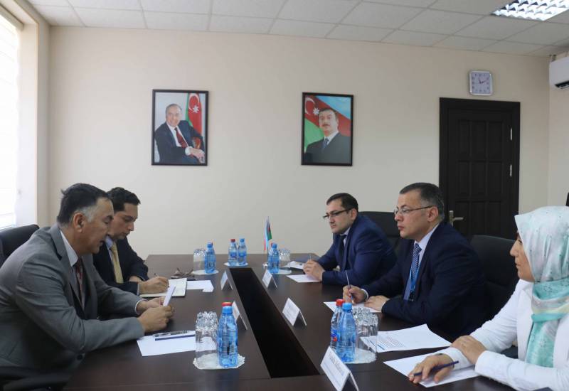 Vusal Qasimli Receives the Asian Development Bank Delegation