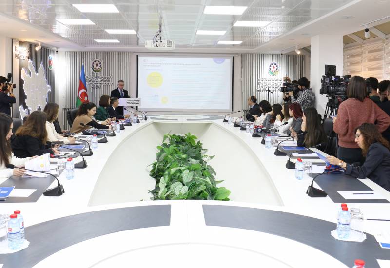 A press conference was held at the CAERC on the results of 2024