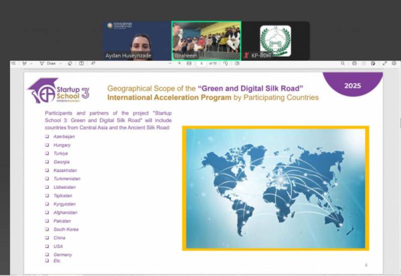 “Yaşıl və Rəqəmsal İpək Yolu” proqramı Pakistan tərəfdaşlarına təqdim olunub