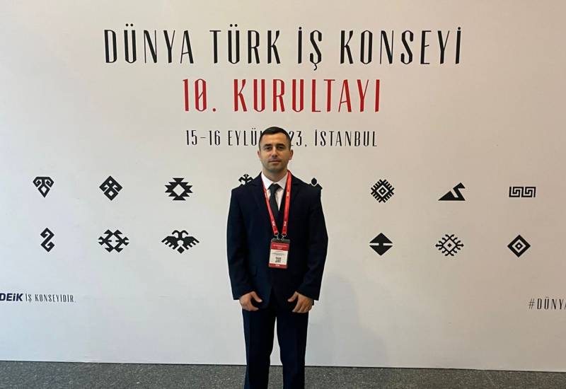 The representative of CAERC participated in the Congress of the World Turkish Business Council in Istanbul