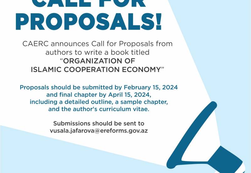 CAERC announces Call for Proposals from authors to write a book titled “Organization of Islamic Cooperation…