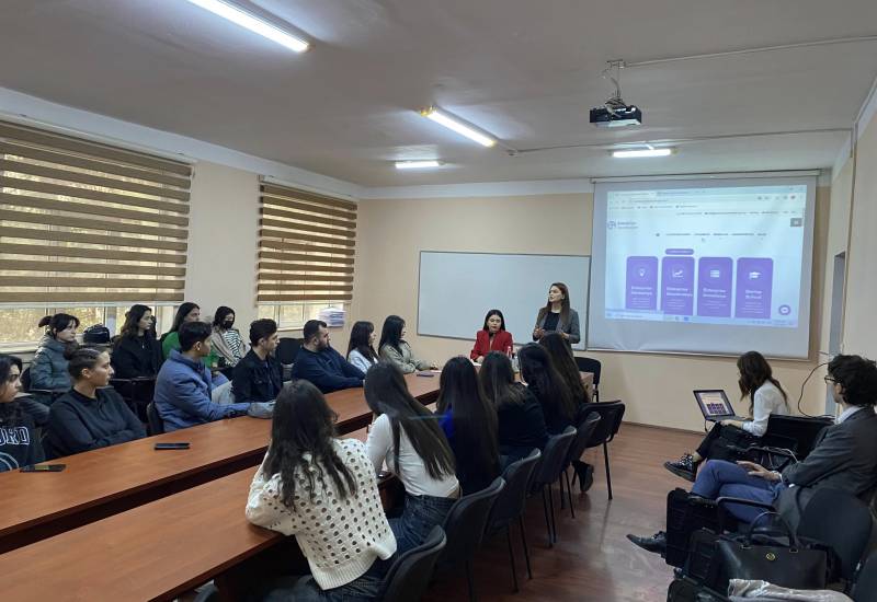 “Enterprise Azerbaijan”ın “Startup School 2” layihəsi Turizm və Menecment Universitetində təqdim olundu