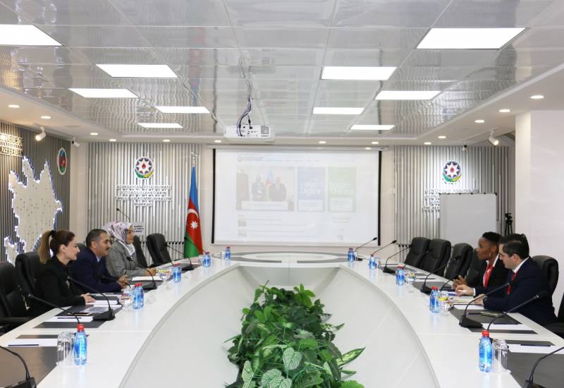 A meeting was held with representatives of the World Bank  at CAERC