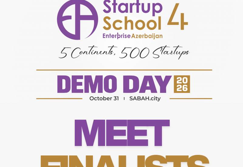 “Enterprise Azerbaijan” portalının “Startup School 4: Beş Qitə – 500 Startap” qlobal innovasiya proqramının…
