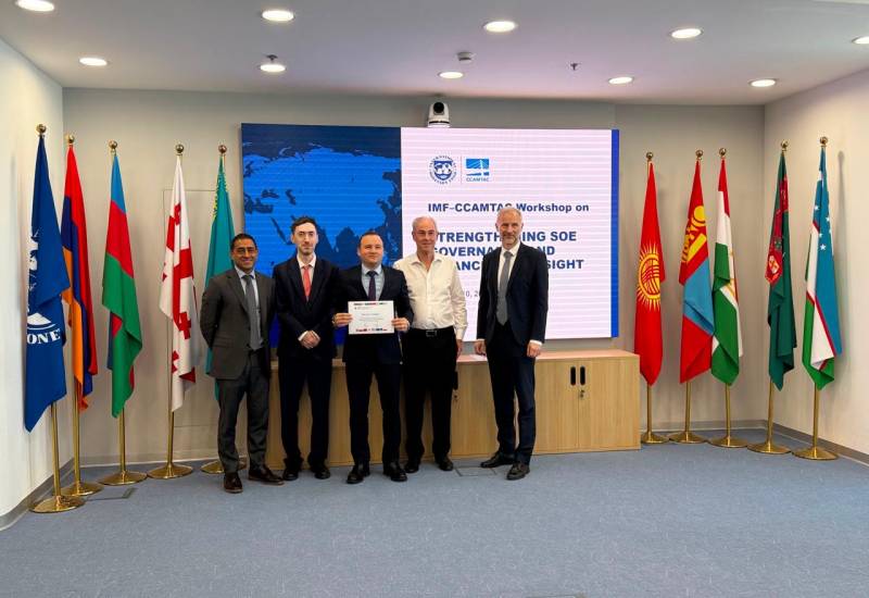 Head of Department at CAERC participated in an IMF international seminar held in Almaty