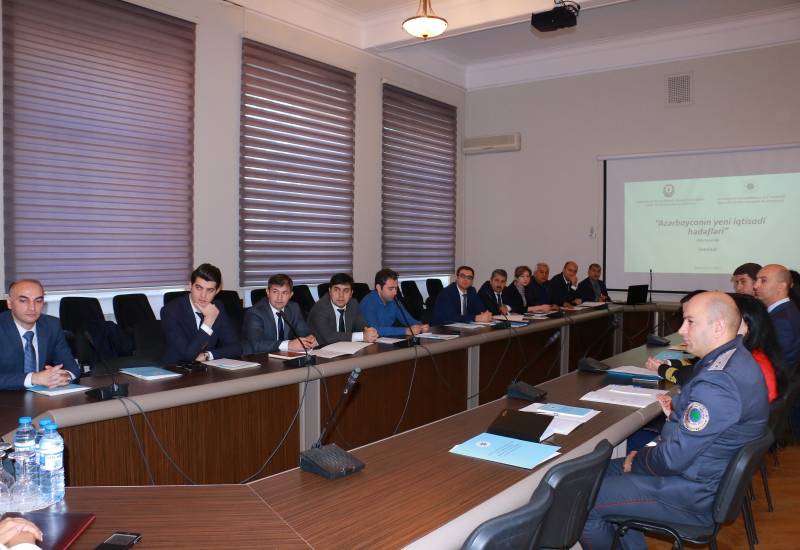 Joint Seminar Held on Azerbaijan’s New Economic Targets