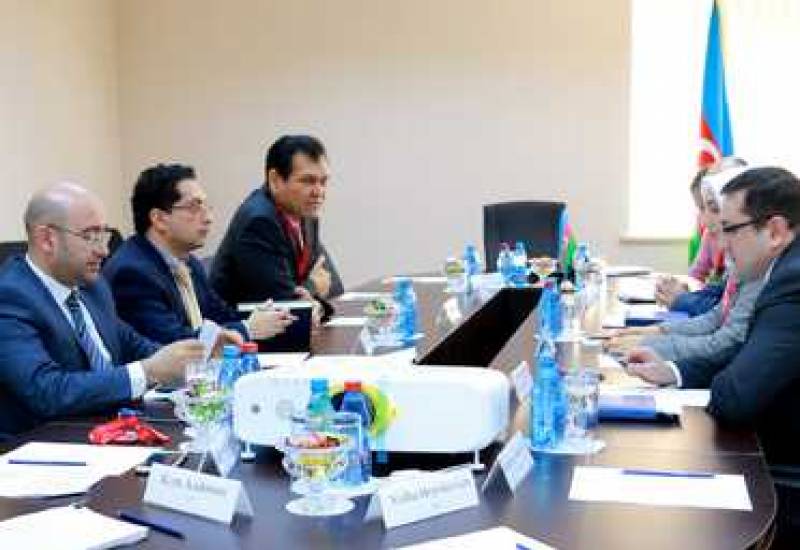 A meeting was held at CAERC with the Asian Development Bank
