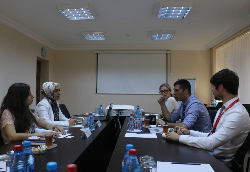 Representatives of “Enterprise Georgia” Visit CAERC