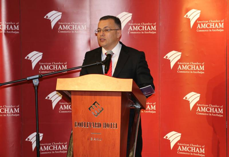 Vusal Gasimli Presented “Doing Business” Reforms at AmCham