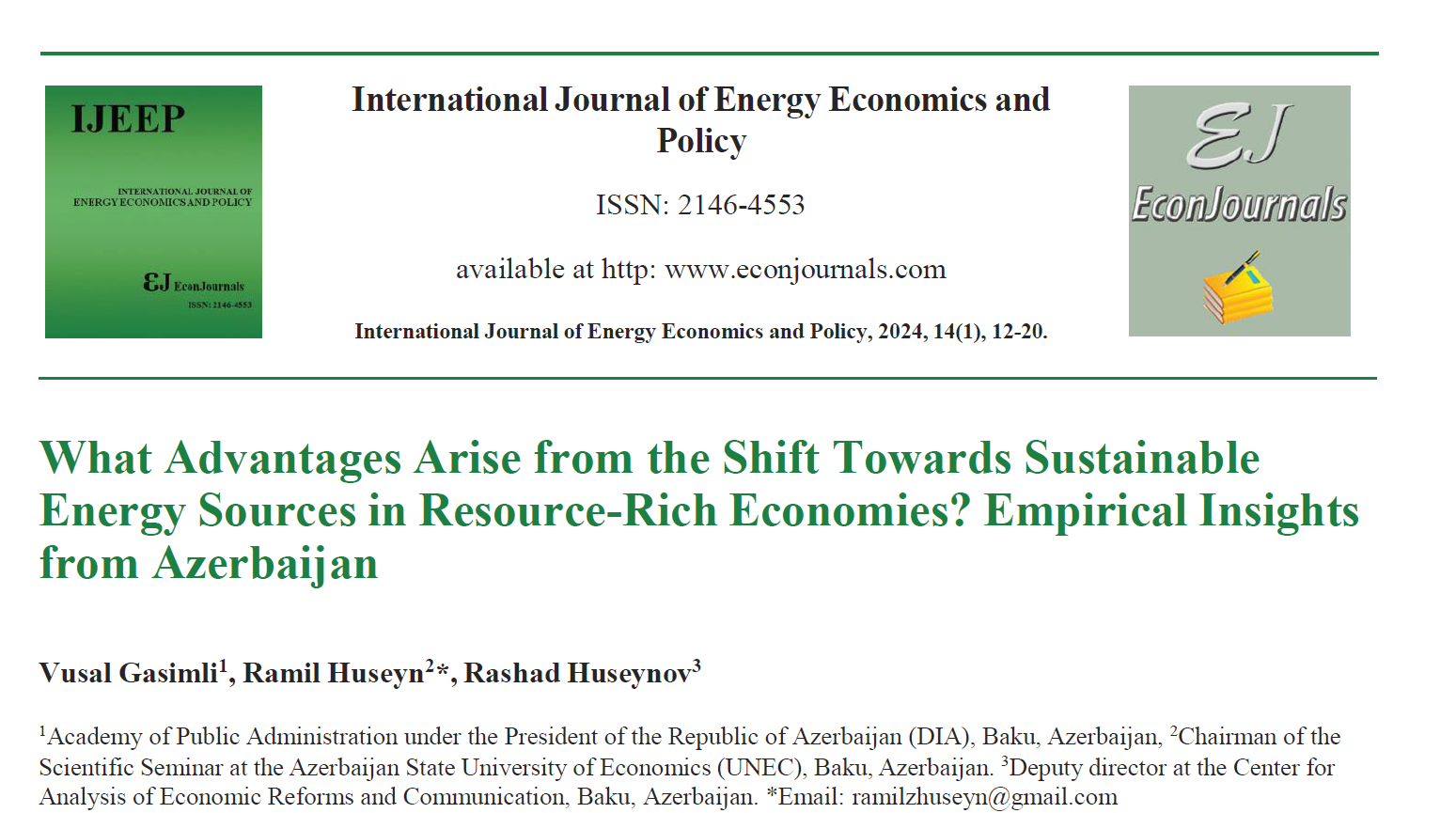 What Advantages Arise from the Shift Towards Sustainable Energy Sources in Resource-Rich Economies?…