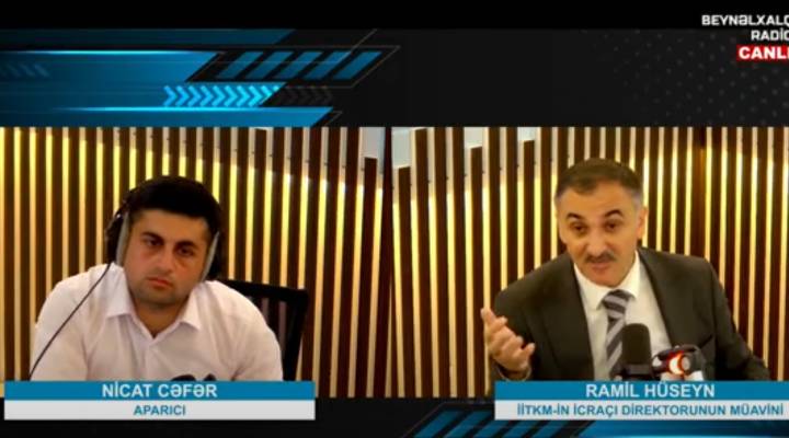 Deputy Executive Director of the CAERC, Ramil Huseyn, was a guest of "International Radio"