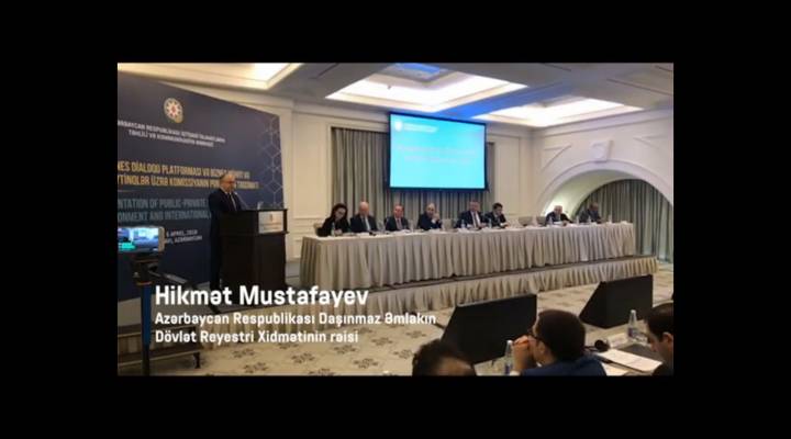 Hikmət Mustafayev Azranking.az Portalının təqdimatında çıxış edib