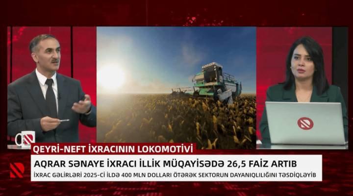 Azərbaycanda aqrar sektorun inkişafı üzrə prioritetlər - Orta Gün verilişi | Ramil Hüseyn