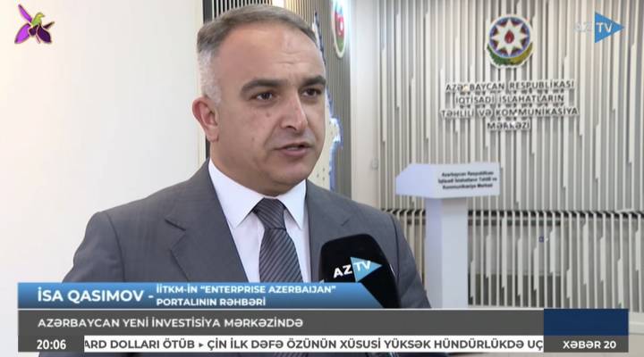 AZTV: Yeni investisiya imkanlar/ İsa Qasımlı/  İlyas Hüseynov