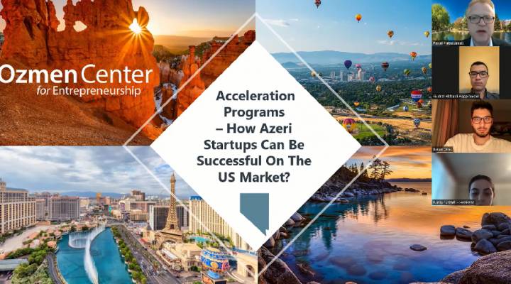 Training 13: Acceleration programs – How Azeri startups can be successful on the U.S. market - Pawel Pietrasienski