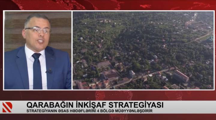 Karabakh development strategy, Vusal Gasimli, REAL TV