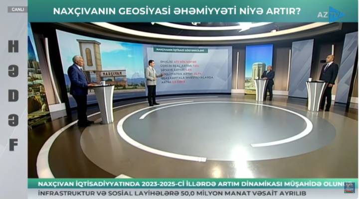 Naxçıvanın geosiyası əhəmiyyəti / AZTV / İİTKM-in şöbə müdiri Aqil Əsədov