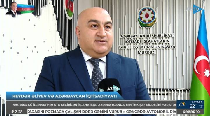"Heydər Əliyev və Azərbaycan iqtisadiyyatı" | Aqil Əsədov AZTV müsahibə