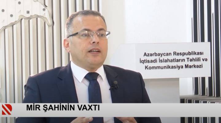 Vüsal Qasımlı REAL TV “Mir Şahinin Vaxtı” verilişinə müsahibə verib