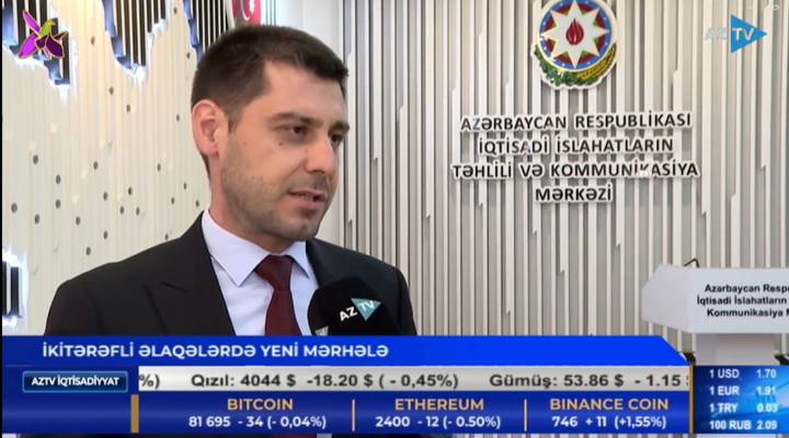 Azərbaycan və Hindistan arasında ticarət əlaqələrinin inkişafı | Ayxan Qədəşov | AZTV
