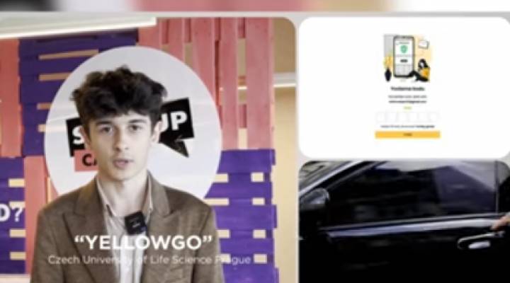 Startup School 2 finalçıları / Çexiya Təbiət Elmləri üzrə Universitetin "YellowGo" komandası
