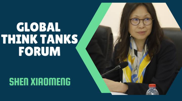 Global Think Tanks Forum | Shen Xiaomeng | UN University